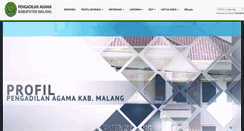 Desktop Screenshot of pa-malangkab.go.id